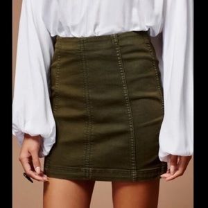 NWT Free People Modern Femme Skirt